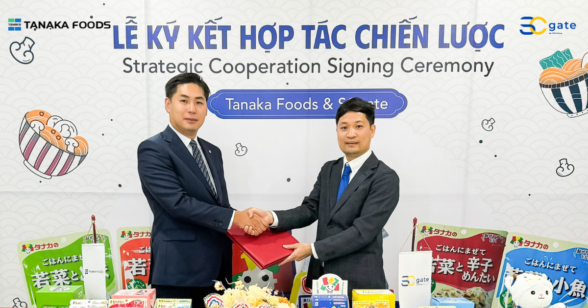 Tanaka Foods và SCgate - Hành trình hợp tác kết nối văn hóa ẩm thực Nhật Bản với thị trường Việt Nam